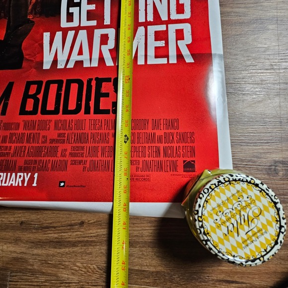 Warm Bodies 2013 Original Advance Movie Poster 27x40 Nicholas Hoult D/S - Picture 2 of 3